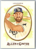 2017 Topps Allen & Ginter Hot Box Foil Evan Longoria #292