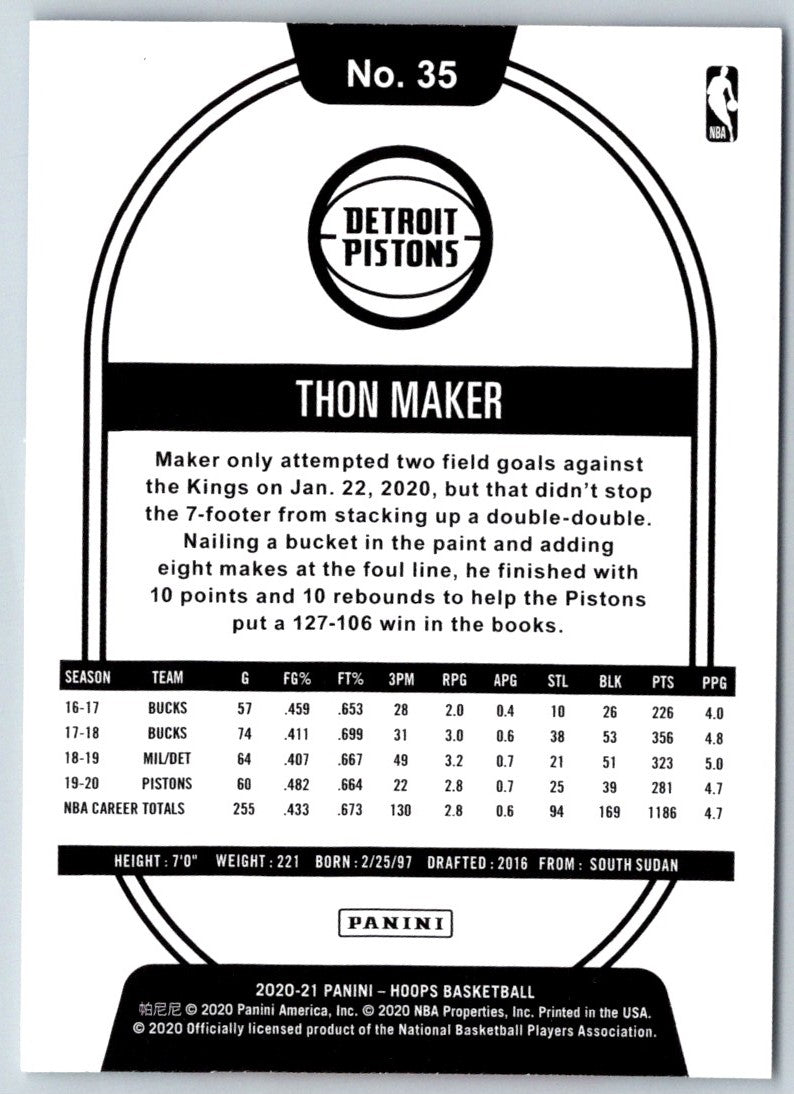 2019 Hoops Thon Maker