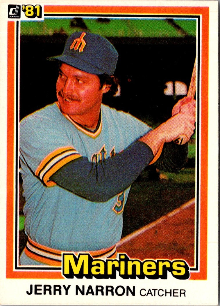 1981 Donruss Jerry Narron