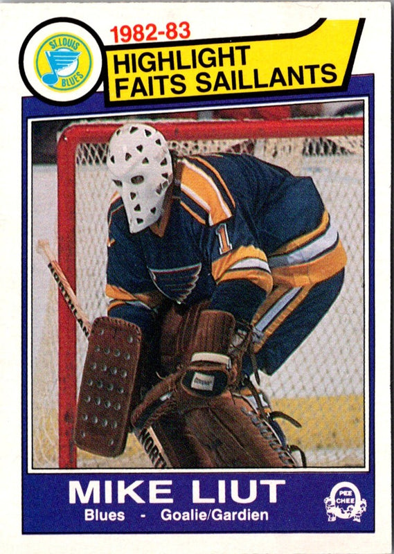 1983 O-Pee-Chee Mike Liut #309