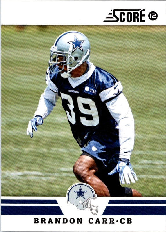 2012 Score Brandon Carr #173