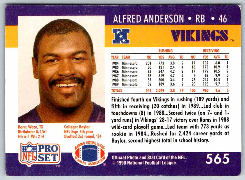 1992 Proset Alfred Anderson