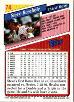 1993 Topps Steve Buechele #74