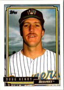 1992 Topps Doug Henry