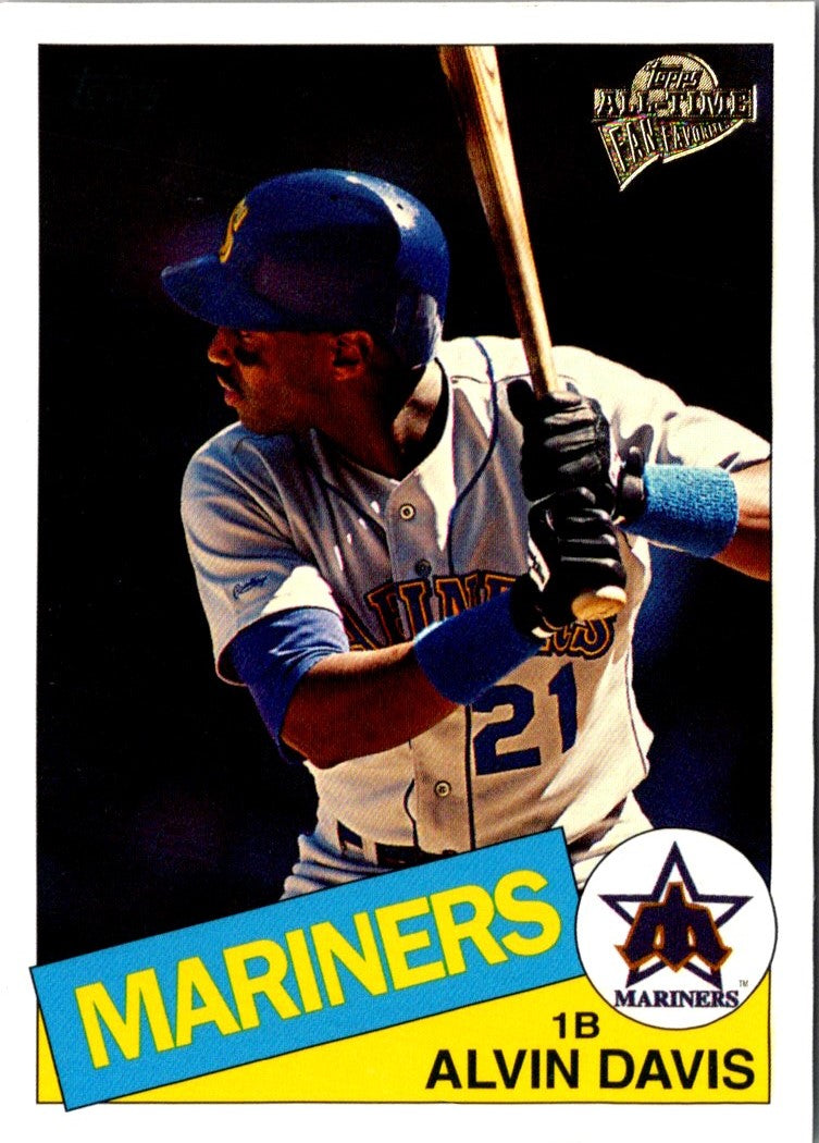 1992 Topps Fan Alvin Davis