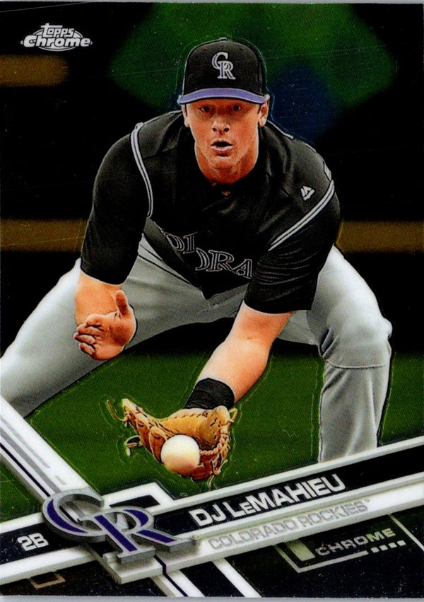 2017 Topps Chrome D.J. LeMahieu #178