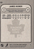 2012 O-Pee-Chee James Reimer #34