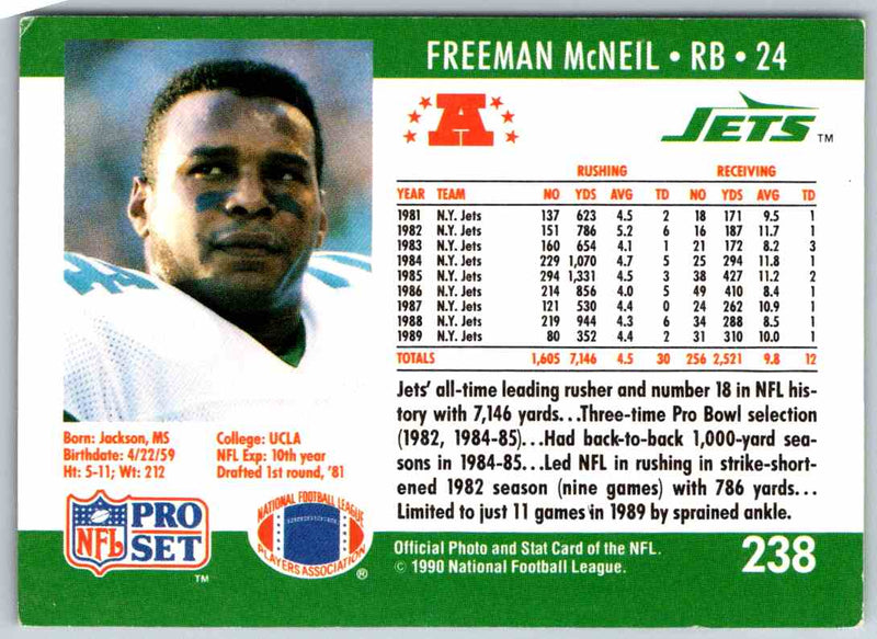 1992 Proset Freeman McNeil