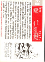 1989 Baseball Card Magazine '59 Topps Replicas Bob Boone #60