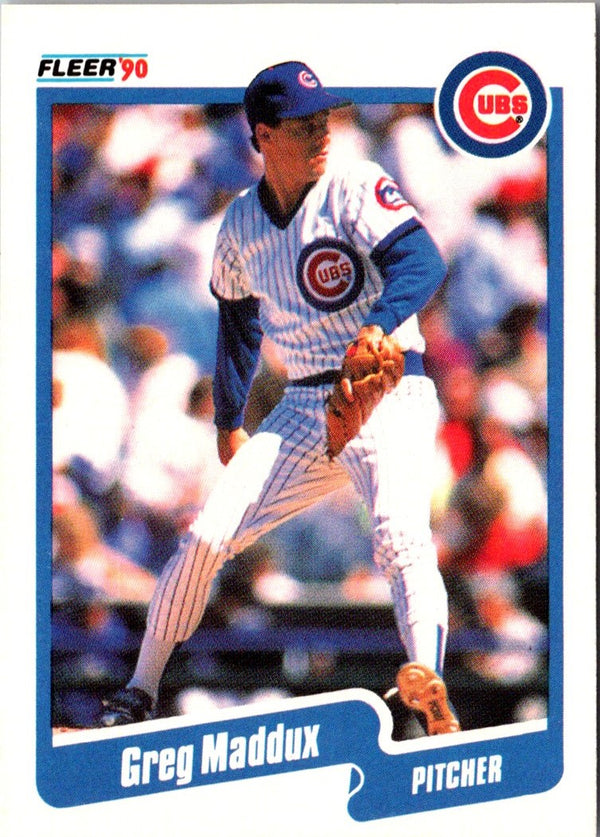 1990 Fleer Greg Maddux #37