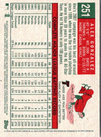 2008 Topps Heritage Alex Gonzalez #251