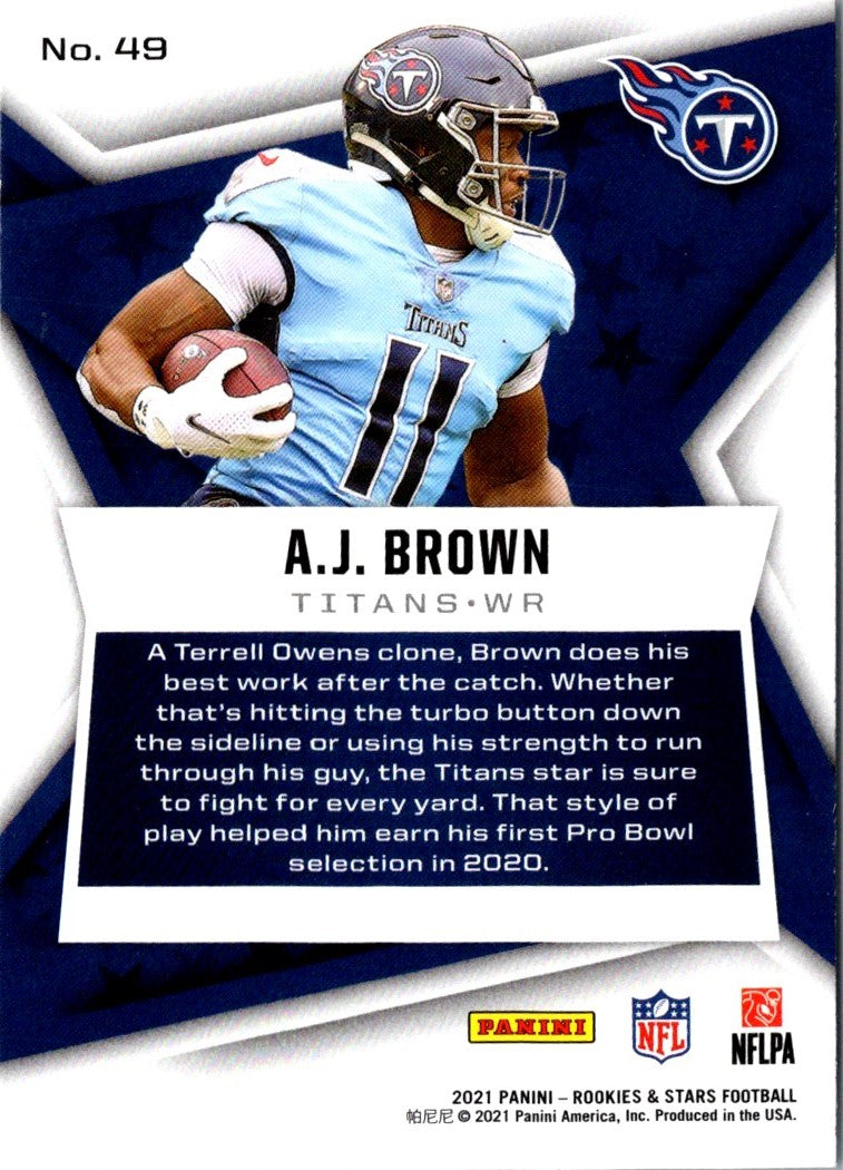 2021 Panini Rookies & Stars A.J. Brown