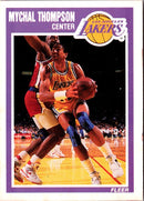 1989 Fleer Mychal Thompson