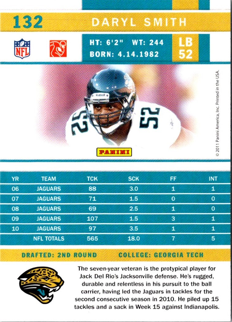 2011 Score Daryl Smith