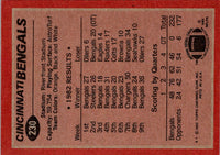 1984 Topps Cincinnati Bengals #5 EX