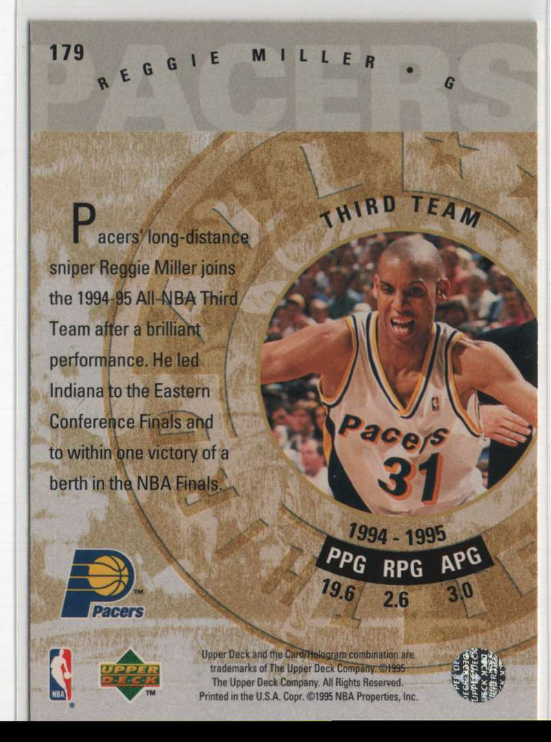 1995 Upper Deck Reggie Miller