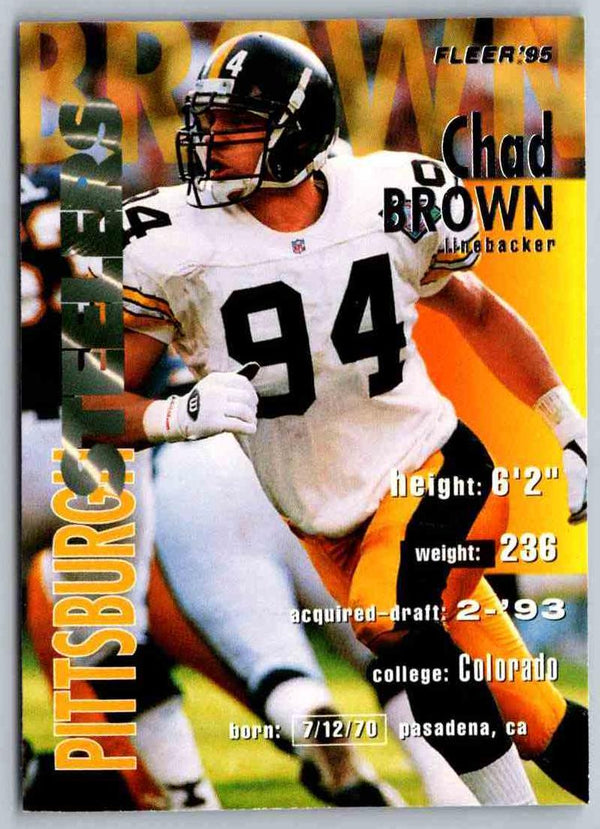 1995 Fleer Chad Brown #312