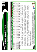 2012 Topps Daric Barton