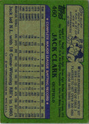 1981 Topps Jack Clark