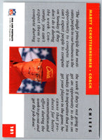 1991 Pro Line Portraits Marty Schottenheimer #181