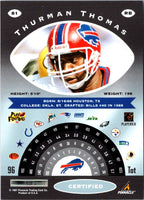 1997 Pinnacle Cthurman Thomas #rb