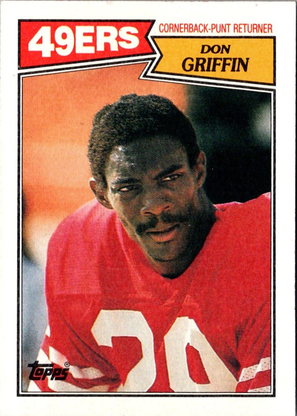 1987 Topps Don Griffin #122 Rookie NM+