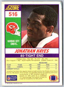 1990 Score Jonathan Hayes