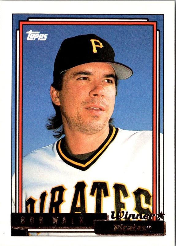 1992 Topps Bob Walk #486