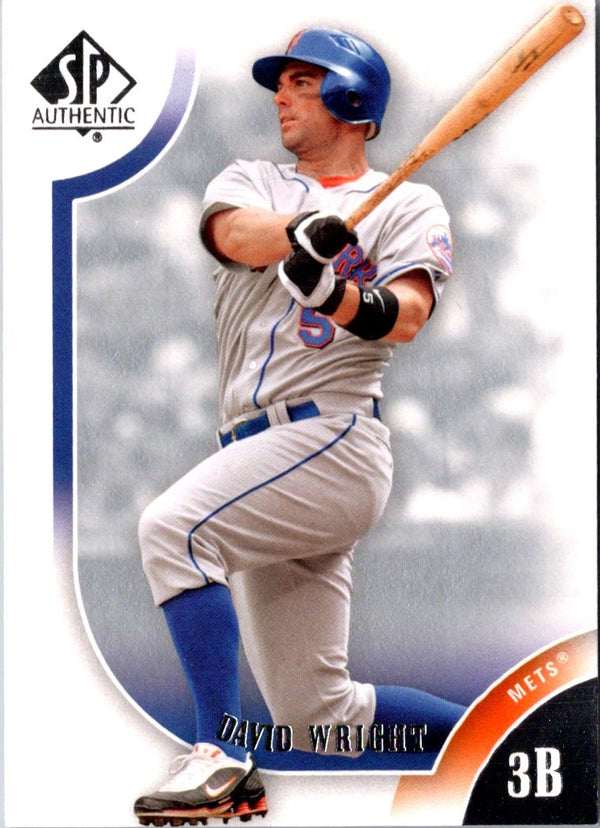 2009 SP Authentic David Wright #98