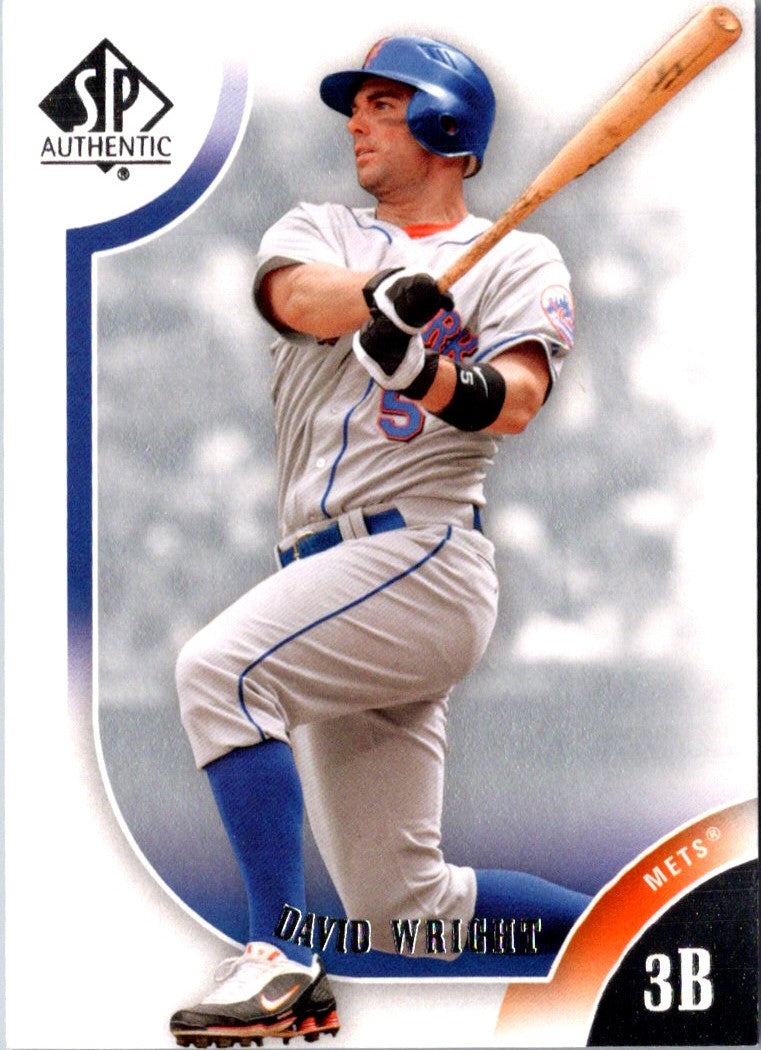 2009 SP Authentic David Wright