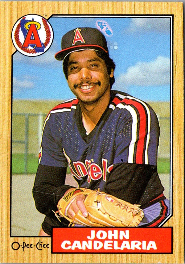 1987 O-Pee-Chee John Candelaria #313