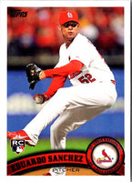 2011 Topps Update Eduardo Sanchez #US39 Rookie