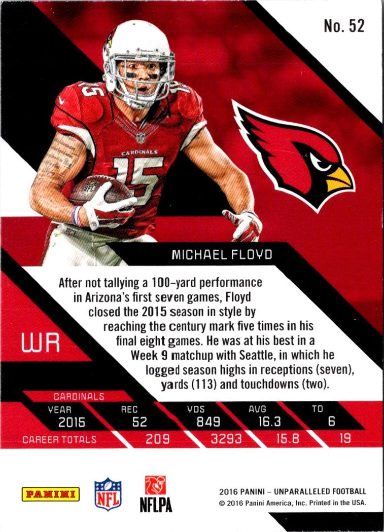 2016 Panini Unparalleled Michael Floyd