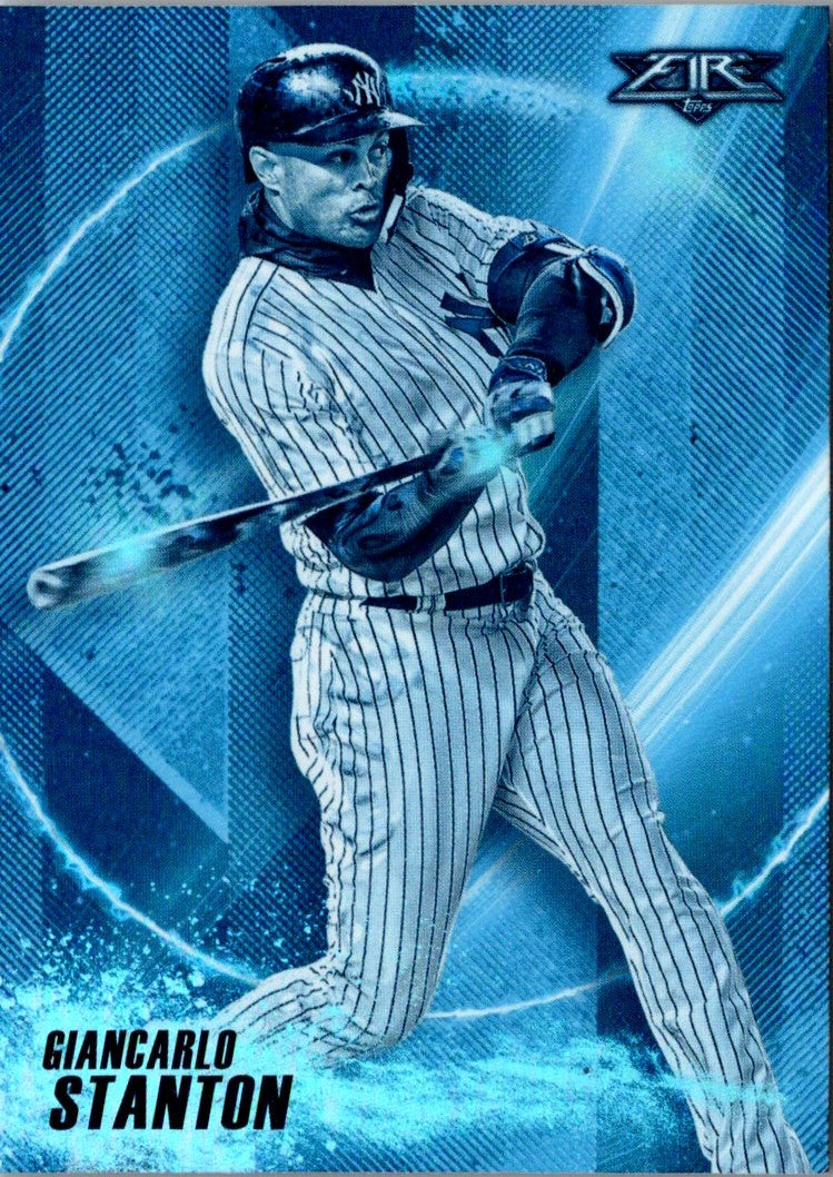 2018 Topps Fire Power Producers Giancarlo Stanton