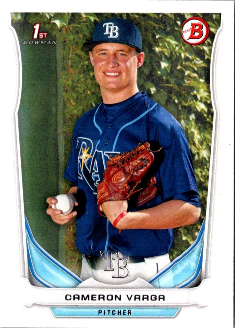 2014 Bowman Draft Picks & Prospects Cameron Varga