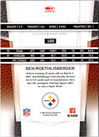 2007 Leaf Certified Materials Ben Roethlisberger #109