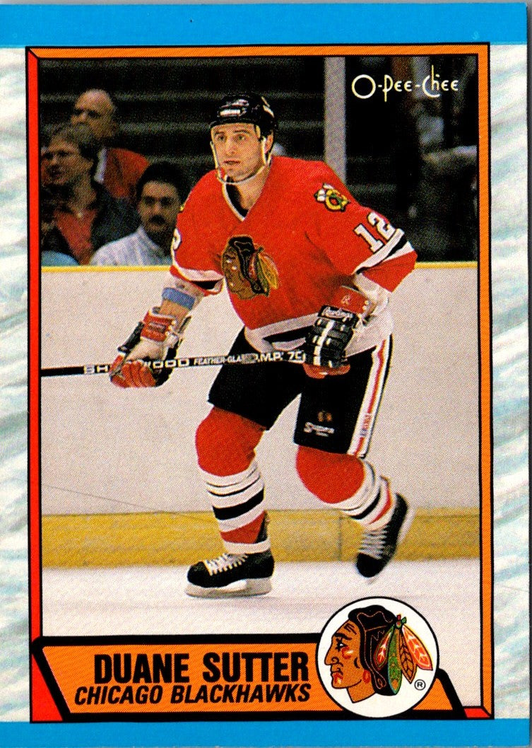 1989 O-Pee-Chee Duane Sutter