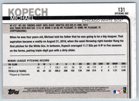 2019 Topps Michael Kopech #49 Rookie