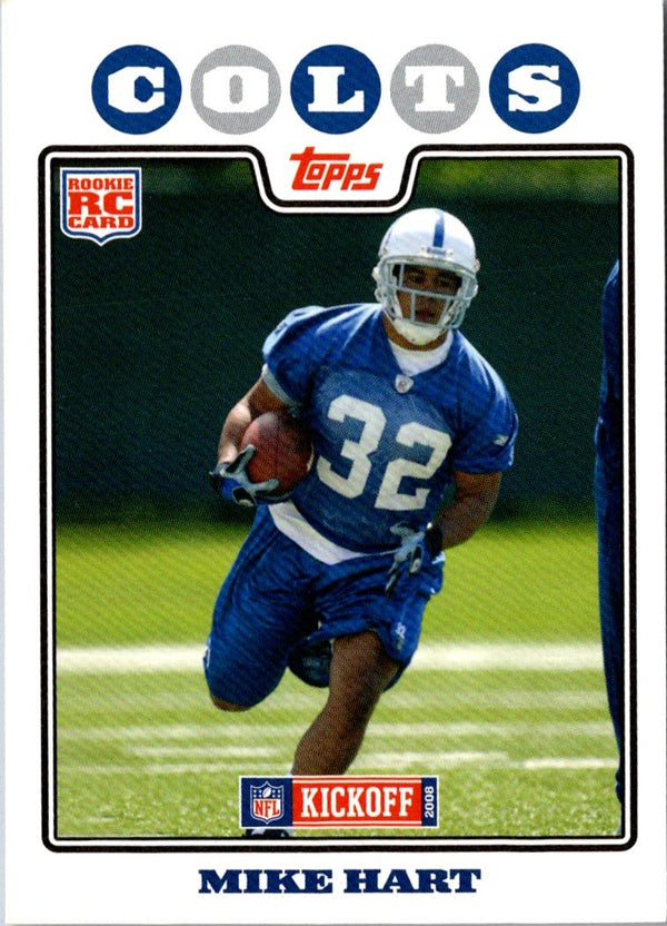 2008 Topps Kickoff Mike Hart #185 Rookie