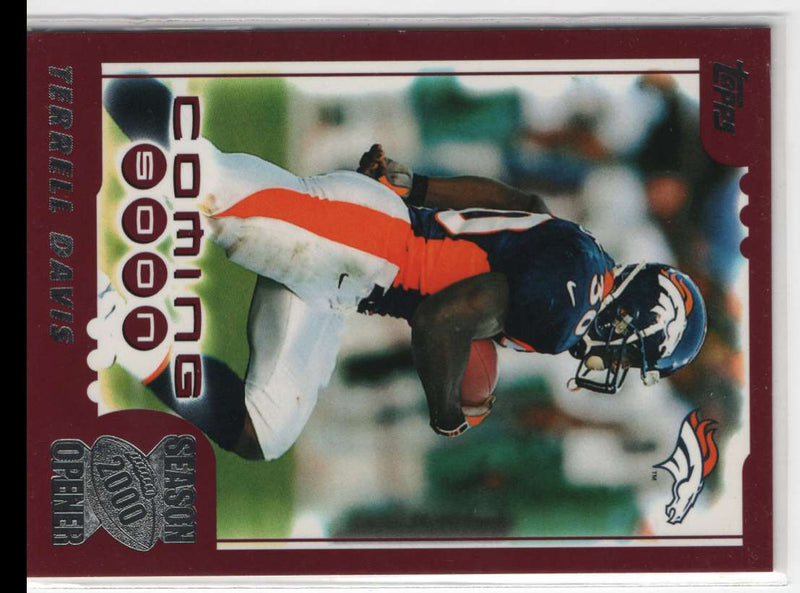 2000 Topps Season Opener Terrell Davis