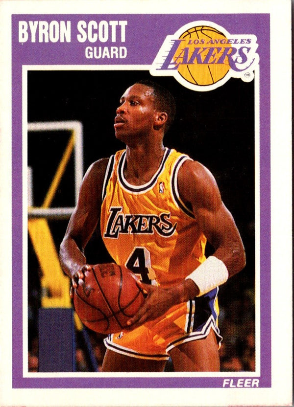 1989 Fleer Byron Scott #78