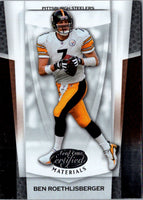 2007 Leaf Certified Materials Ben Roethlisberger #109