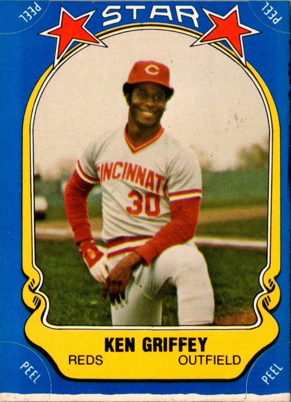 1981 Fleer Star Stickers Ken Griffey Sr. #60