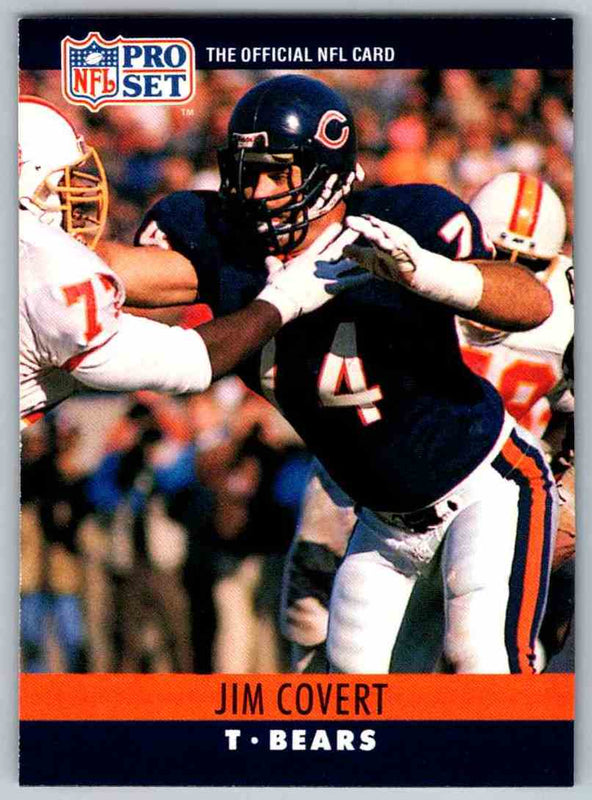 1990 Pro Set Jim Covert #51