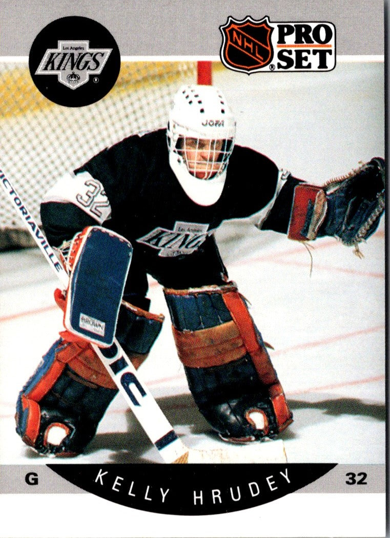 1990 Pro Set Kelly Hrudey