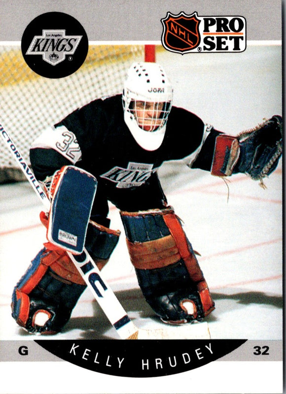 1990 Pro Set Kelly Hrudey #119