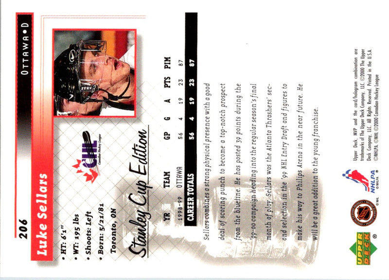 1999 Upper Deck Stanley Cup