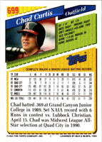 1993 Topps Gold Chad Curtis #699