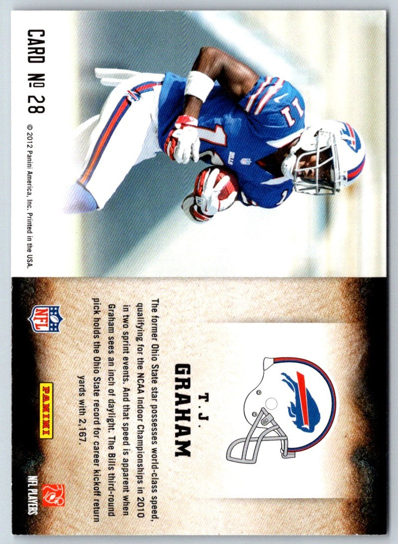 2012 Score Hot Rookies T.J. Graham