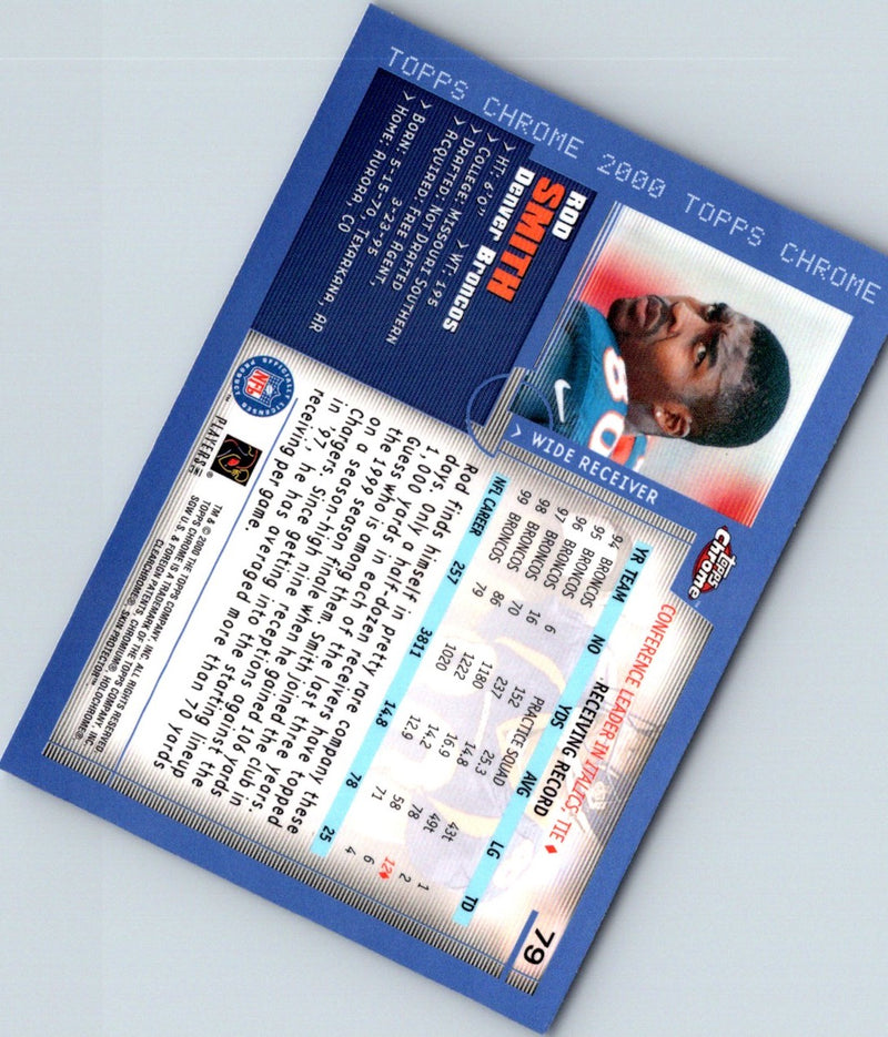 2000 Topps Chrome Rod Smith